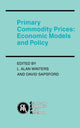 Book cover of: Primary Commodity Prices