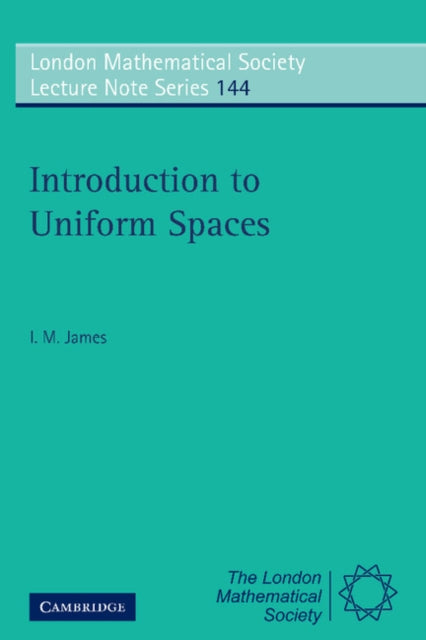 Book cover of: Introduction to Uniform Spaces