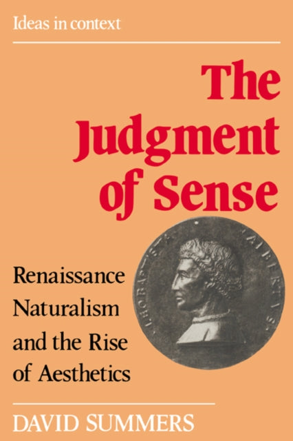 Book cover of: Judgment of Sense. By: David Summers