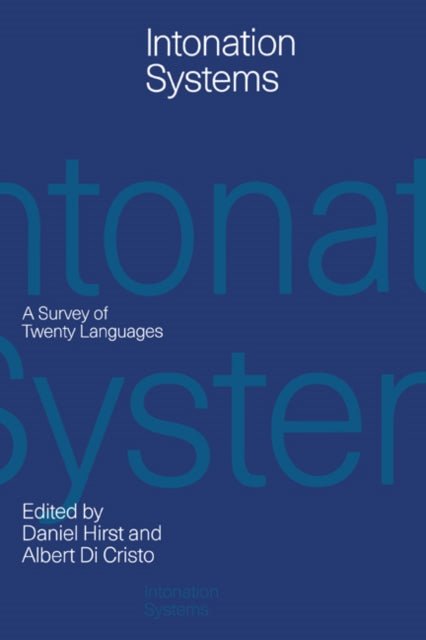 Book cover of: Intonation Systems