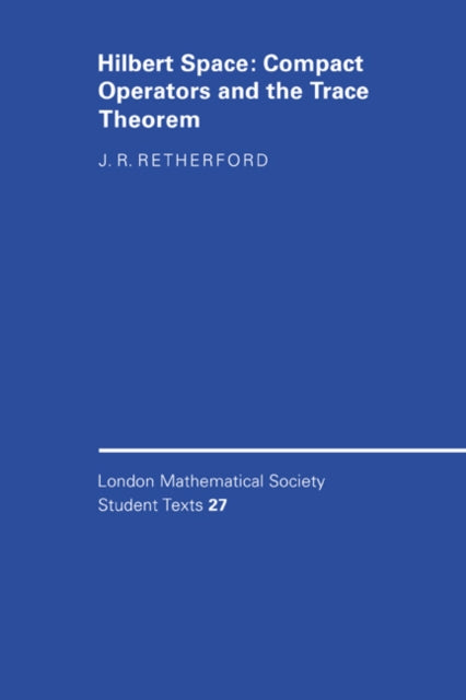 Book cover of: Hilbert Space