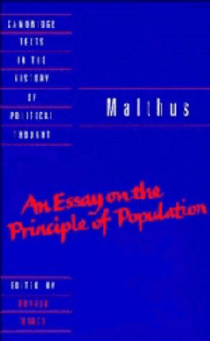 Malthus: 'An Essay on the Principle of Population'