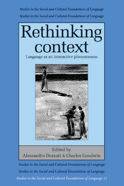 Book cover of: Rethinking Context