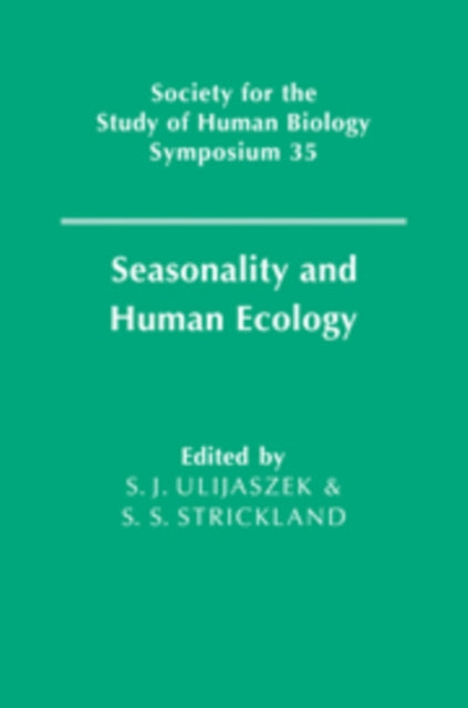 Book cover of: Seasonality and Human Ecology