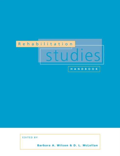 Book cover of: Rehabilitation Studies Handbook