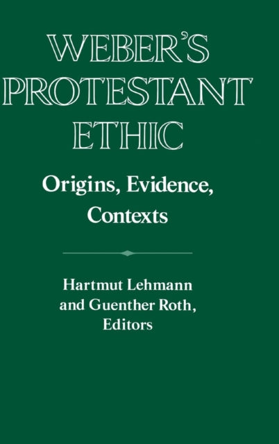 Book cover of: Weber's Protestant Ethic