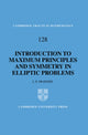 Book cover of: Introduction to Maximum Principles and Symmetry in Elliptic Problems. By: L. E. Fraenkel