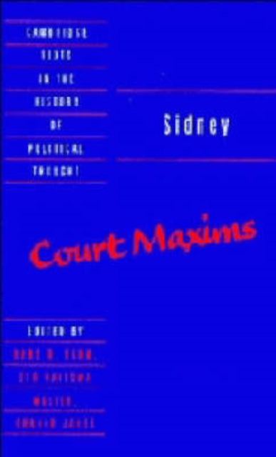 Book cover of: Sidney: Court Maxims