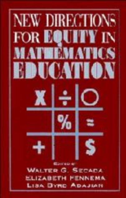 Book cover of: New Directions for Equity in Mathematics Education