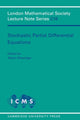 Book cover of: Stochastic Partial Differential Equations