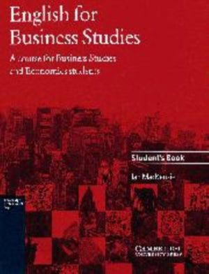 English for Business Studies Student's Book
