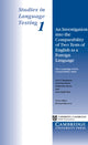 Book cover of: Investigation into the Comparability of Two Tests of English as a Foreign Language. By: Lyle F. Bachman