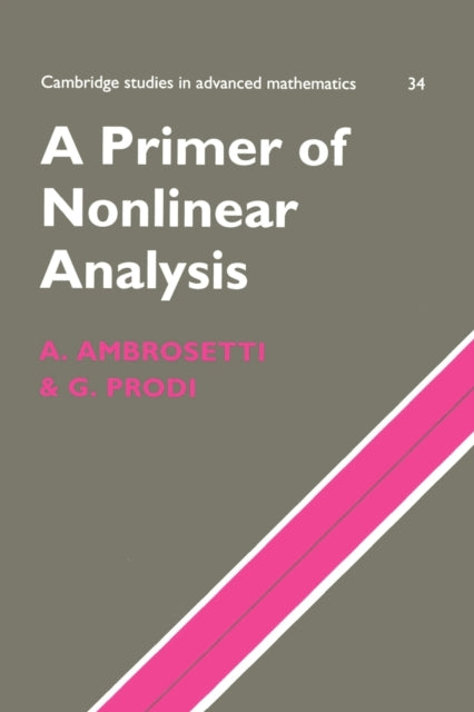 Book cover of: Primer of Nonlinear Analysis. By: A. Ambrosetti