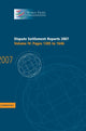 Book cover of: Dispute Settlement Reports 2007: Volume 4, Pages 1205-1646