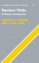 Book cover of: Random Walk: A Modern Introduction