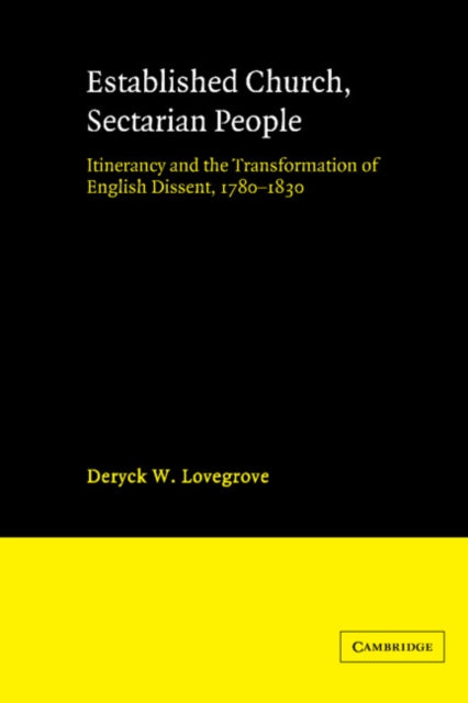 Book cover of: Established Church, Sectarian People. By: Deryck W. Lovegrove