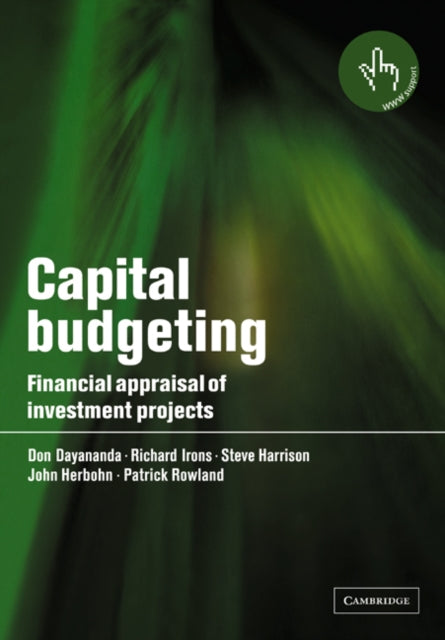 Book cover of: Capital Budgeting. By: Don Dayananda