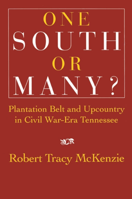 Book cover of: One South or Many?. By: Robert Tracy McKenzie