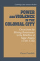Book cover of: Power and Violence in the Colonial City. By: Oscar Cornblit
