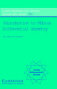 Book cover of: Introduction to Mobius Differential Geometry. By: Udo Hertrich-Jeromin
