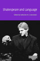 Book cover of: Shakespeare and Language