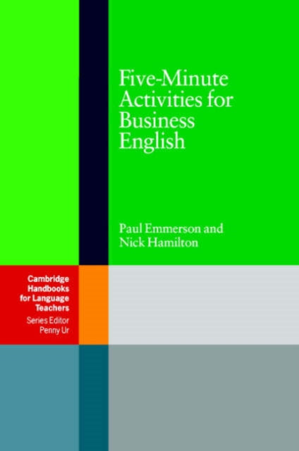 Book cover of: Five-Minute Activities for Business English