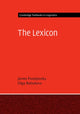 Book cover of: Lexicon. By: James Pustejovsky