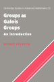 Book cover of: Groups as Galois Groups