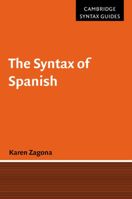 Book cover of: Syntax of Spanish