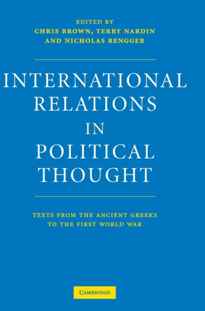 Book cover of: International Relations in Political Thought