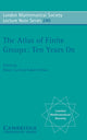 Book cover of: Atlas of Finite Groups - Ten Years On