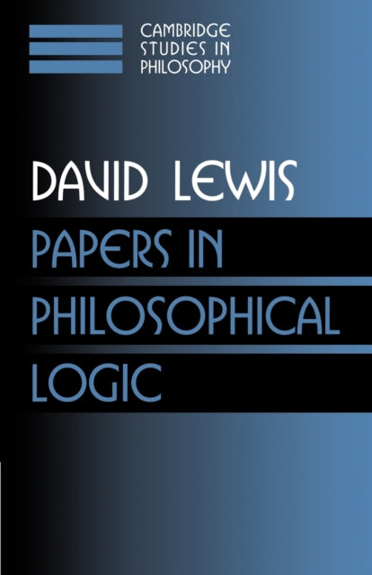 Book cover of: Papers in Philosophical Logic: Volume 1
