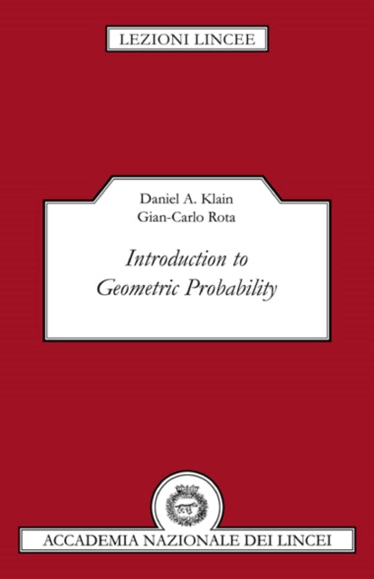 Book cover of: Introduction to Geometric Probability