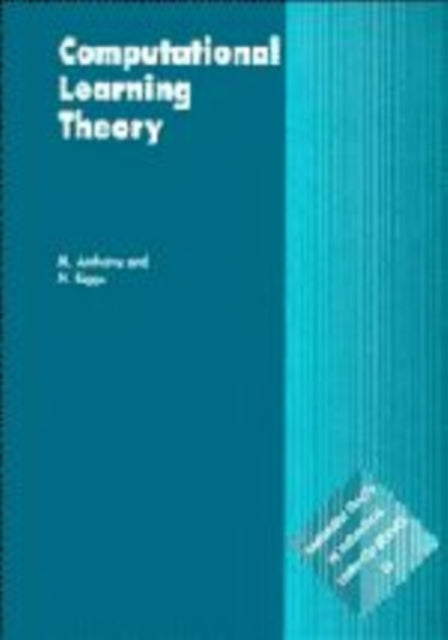 Book cover of: Computational Learning Theory. By: M. H. G. Anthony