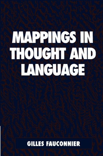 Book cover of: Mappings in Thought and Language