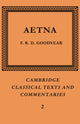 Book cover of: Incerti Auctoris Aetna. By: F. R. D. Goodyear