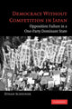 Book cover of: Democracy without Competition in Japan. By: Ethan Scheiner