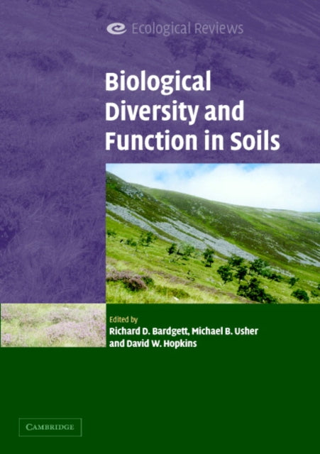 Book cover of: Biological Diversity and Function in Soils