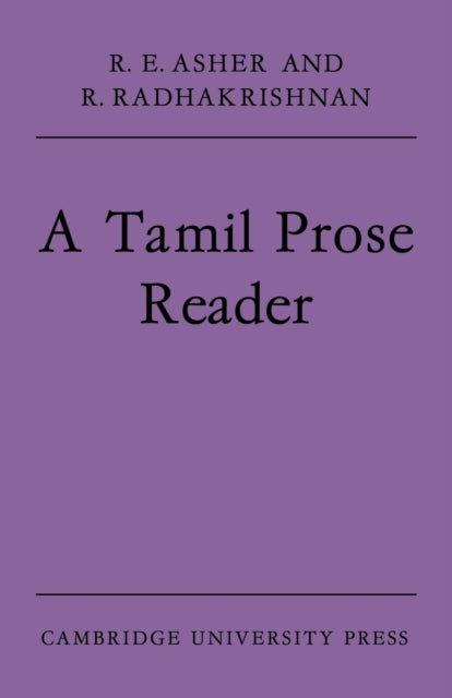 Book cover of: Tamil Prose Reader