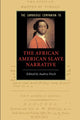 Book cover of: Cambridge Companion to the African American Slave Narrative. By: Audrey Fisch