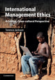 Book cover of: International Management Ethics. By: Terence Jackson
