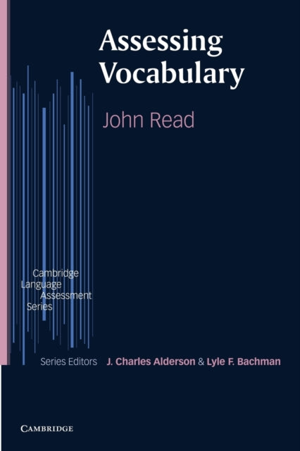 Book cover of: Assessing Vocabulary. By: John A. S. Read, John Read