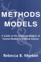 Book cover of: Methods and Models