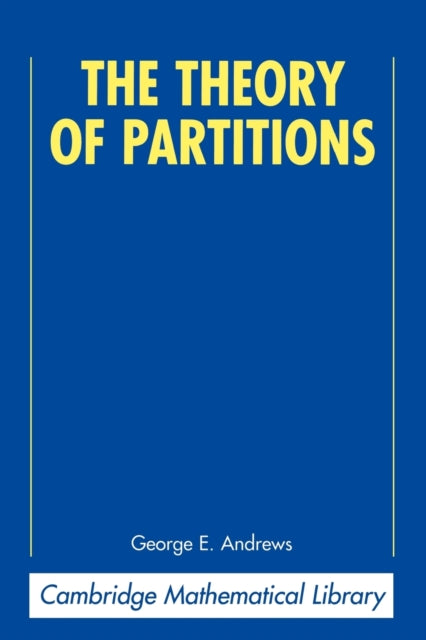 Book cover of: Theory of Partitions. By: George E. Andrews