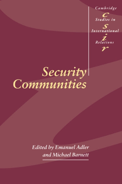 Book cover of: Security Communities