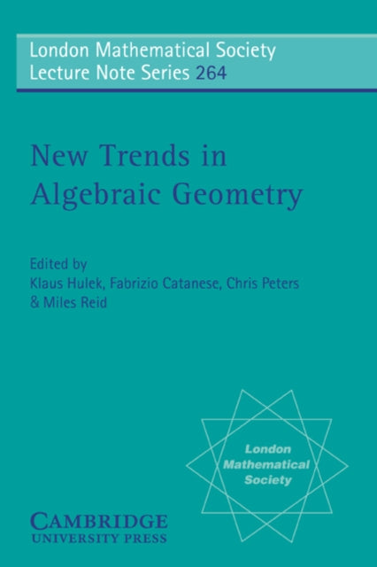 Book cover of: New Trends in Algebraic Geometry
