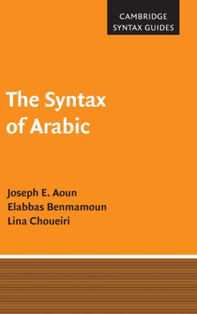 Book cover of: Syntax of Arabic. By: Joseph E. Aoun