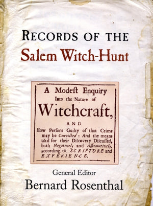 Records of the Salem Witch-Hunt