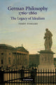 German Philosophy 1760–1860