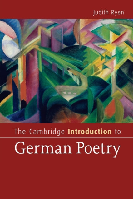 Book cover of: Cambridge Introduction to German Poetry. By: Judith Ryan